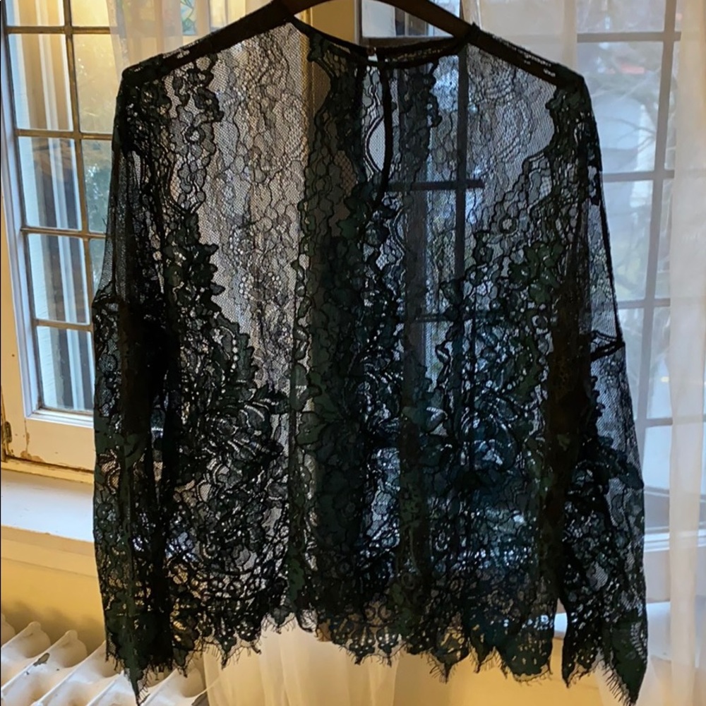 Zara lace top